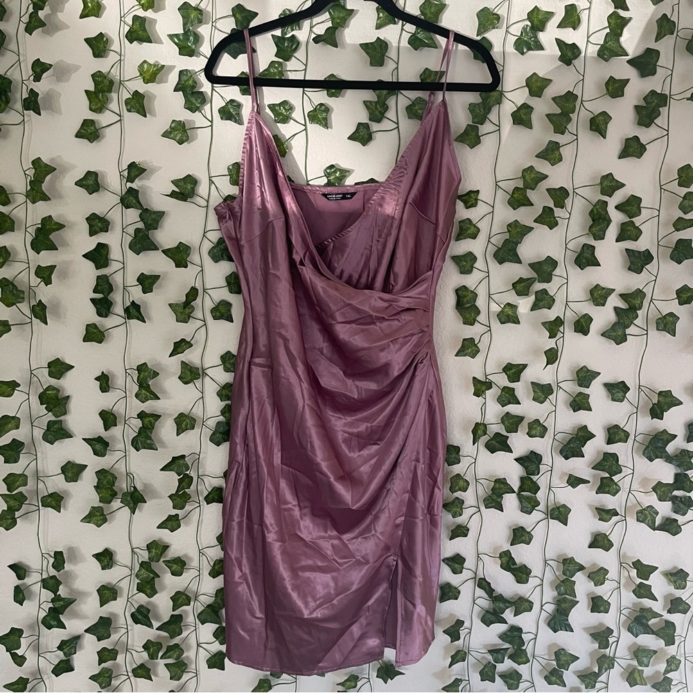 Satin Midi Dress